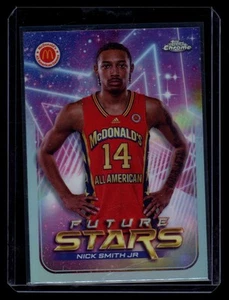 2022-23 Topps Chrome McDonald's All American Future Stars Nick Smith Jr North - Picture 1 of 2