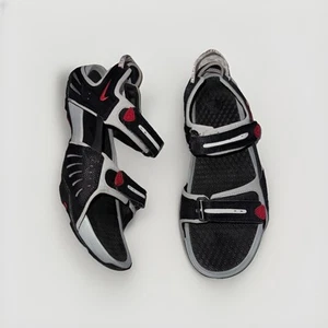 Sandalias deportivas Nike ACG Santiam 4 talla para hombre 14 EE. UU. rojo negro gris - Imagen 1 de 9