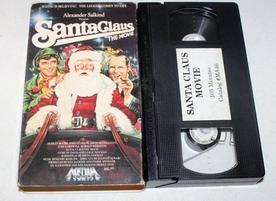 Santa Claus - The Movie (VHS, 1990) Dudley Moore, John Lithgow - Image 1 of 2