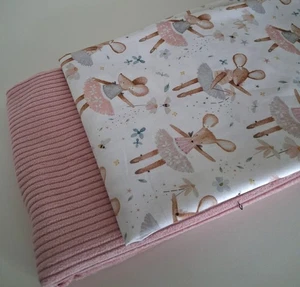 Oeko- Tex Stoffpaket Baumwolle + Breitcord rosa 2 x 50 x 142 cm - Bild 1 von 2