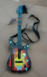 Nintendo WII Guitar Hero Red Octane Sunburst Controller 95455.805 testato - Foto 1 di 5