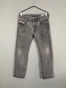 Diesel Industry Since 1978 Mens Denim Jeans Size 33/30 Gray Straight Leg - Picture 1 of 9