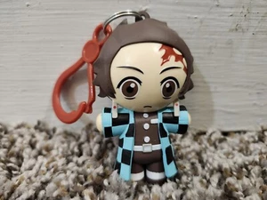 Demon Slayer Kimetsu no Yaiba Backpack Hangers Tanjiro Kamado Keychain Used Toy - Picture 1 of 2