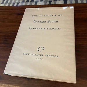 The Drawings of Georges Seurat, 1947, 1st edition, Signed Germain Seligman, HCDJ - Foto 1 di 24