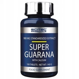 SCITEC SUPER GUARANA 100 tablets, pre-workout, energy - Picture 1 of 2