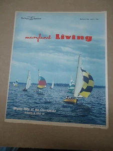 News American Magazine - Maryland Living - Thistle Segelboot 6 5 1966 - Bild 1 von 1