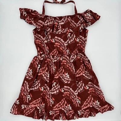 Vestido de ombro frio JANIE AND JACK x Disney Moana tamanho 12 em excelente estado usado - Imagem 1 de 3