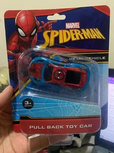 Marvel Spiderman Friction Car Pull Back - Picture 1 of 2