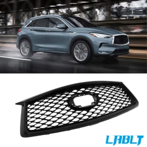 LABLT Front Bumper Upper Grille W/O Camera Hole For Infiniti QX50 2019-2023 - Picture 1 of 9