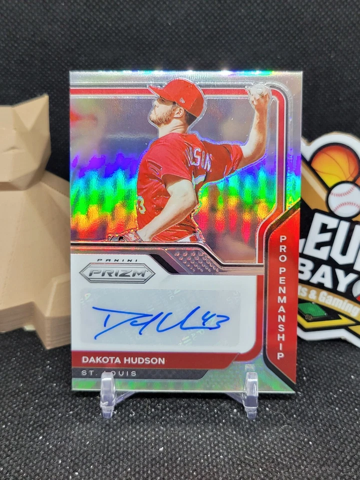 Dakota Hudson 2021 Panini Prizm #PP-DH Silver Auto (CBR) - Image 1 of 2