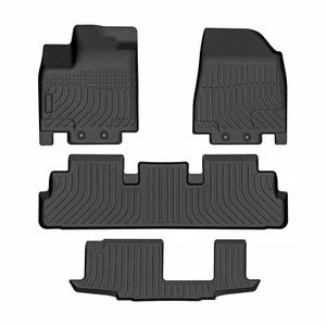 Alfombrilla forrada para Nissan Pathfinder 8 asientos 2022 2023 2024 TPE para todo clima - Imagen 1 de 9