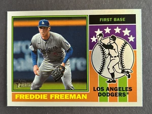 2025 Topps Heritage - 1976 Player Icons - Freddie Freeman #76PI-1 Holo - Dodgers - Picture 1 of 2