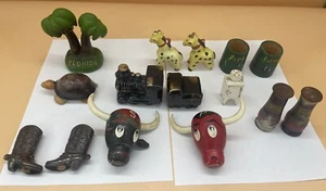 VINTAGE Salt & Pepper Shaker Lot, From The 1940’s On Up. - Picture 1 of 9