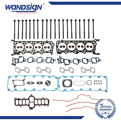 Gasket Set w/ Bolts For 00-04  Ford E150 F150 5.4L Excursion Expedition V8 SOHC - Image 1 of 4