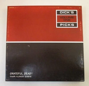 GRATEFUL DEAD DICK'S PICKS VOLUME 1 ONE 2012 REMASTERED 4 LP 180g BOX SET #d - Picture 1 of 8