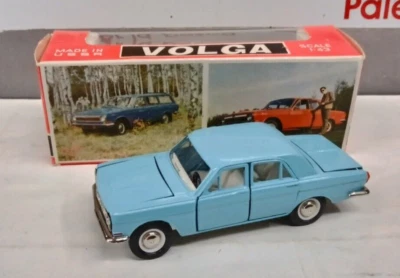 VOLGA GAZ 24  1/43 - BLU CHIARO MADE IN USSR - Bild 1 von 4