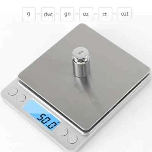 3000g - 0.01g Digital Scale Precision Scale for Jewelry Gold Coin Food Weighing - Picture 1 of 8