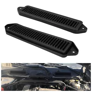 Filtres de Capot d'Air pour BMW E81 E82 E87 E88 E90 E91 E92 E93 E84 X1 2005-2013 - Imagen 1 de 10