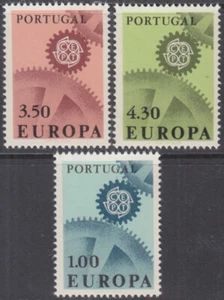 PORTUGAL Sc # 994-6 CPL MNH SET of 3 - EUROPA 1967 - Picture 1 of 1