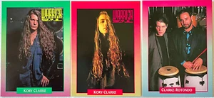 KORY CLARKE ~ WARRIOR SOUL 3 Brockum RockCards 1991 USA 1st Ed. CARD SET 34Yrs! - Bild 1 von 7