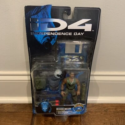 Independence Day ID4 Captain Steven Hiller 5" Figure Trendmasters Vintage 1996   - Image 1 of 3