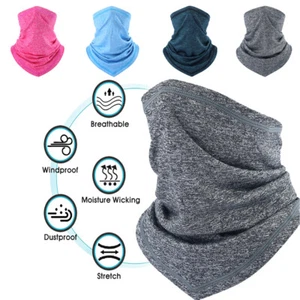 Cycling Motorcycle Face Mask UV Protection Scarf Cooling Neck Gaiter Headwear - Picture 1 of 40