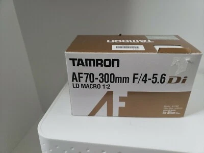 Lente zoom macro Tamron enfoque automático 70-300 mm f/4,0-5,6 Di LD con motor incorporado Foto 1 de 4