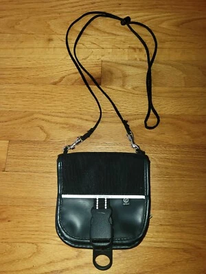 Bolso de hombro de viaje Samsonite Detour negro plegable con correa larga negro EXCELENTE Foto 1 de 4