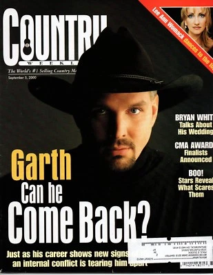 Country Weekly Magazine September 5 2000 Garth Brooks Bryan White Lee Ann Womack - Image 1 of 2