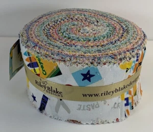 Riley Blake Designs Colorfully Creative Jelly Roll 40-2 1/2 Inch Strips Cotton - Picture 1 of 7