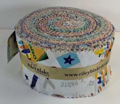 Riley Blake Designs Colorfully Creative Jelly Roll 40-2 1/2 Inch Strips Cotton - Image 1 of 4
