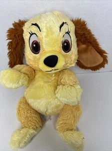 Disney Babies Lady and The Tramp Plush 12" Stuffed Lady Lovey Toy Dog - Picture 1 of 3