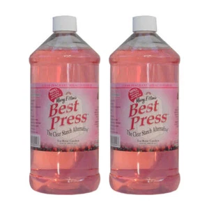Mary Ellens Best Press Spray Starch Tea Rose Garden 2 x 1000ml REFILLS - Picture 1 of 4