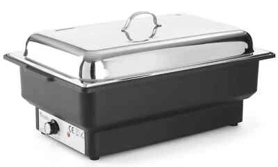 Hendi Chafing-Dish calentador de comida eléctrico 1/1 GN 65mm 9 litros 230V NUEVO