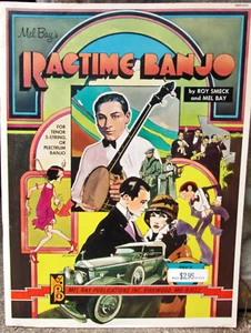 Mel Bay's Ragtime Banjo by Roy Smeck Mel Bay for Tenor 5 String NEW NOS PB - Imagen 1 de 4