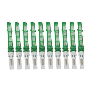 New AC A/C Expansion Valve Fixed Orifice Tube FOT Expansion Device 10pk Green - Foto 1 di 2