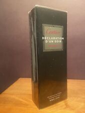 Cartier Declaration D'un Soir Intense 3.3oz 100ml Eau De Toilette Spray for Men