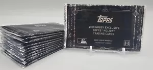 2019 Topps Bowman Holiday esclusiva confezione da 3 carte sigillata in fabbrica trota Ohtani Vlad - Foto 1 di 1