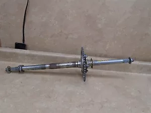 Honda 125 TRX FOURTRAX TRX125 Used Rear Axle 1986 HB225 - Picture 1 of 8