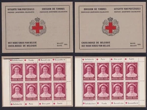 Belgium 1953 Red Cross Stamps Booklets set Cob#914A/B - Mint MNH Superb.....P109 - Picture 1 of 7