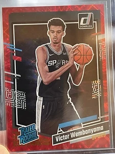 2023-24 Donruss International Rated Rookie Victor Wembanyama #220 RC Red Holo - Bild 1 von 3
