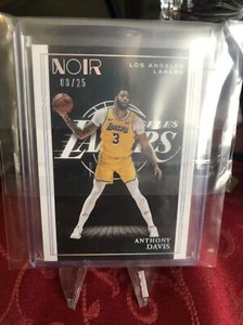 20-21 Anthony Davis Panini Noir 8/25