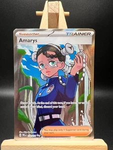 Amarys 132 Prismatic Evolutions Pokemon Card - Picture 1 of 2