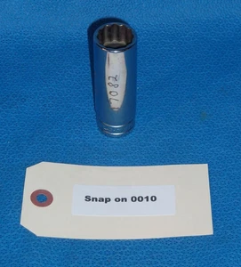 Snap-on Tools S261 1/2" Drive, 12 Point, 13/16" Deep Well Socket - Picture 1 of 6