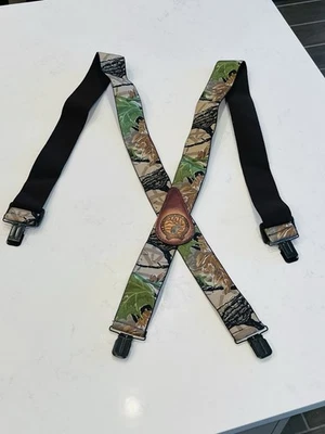 Suspenders Rocky Mountain Elk Foundation "Working for Wildlife" Game Wear Camo - Image 1 of 4
