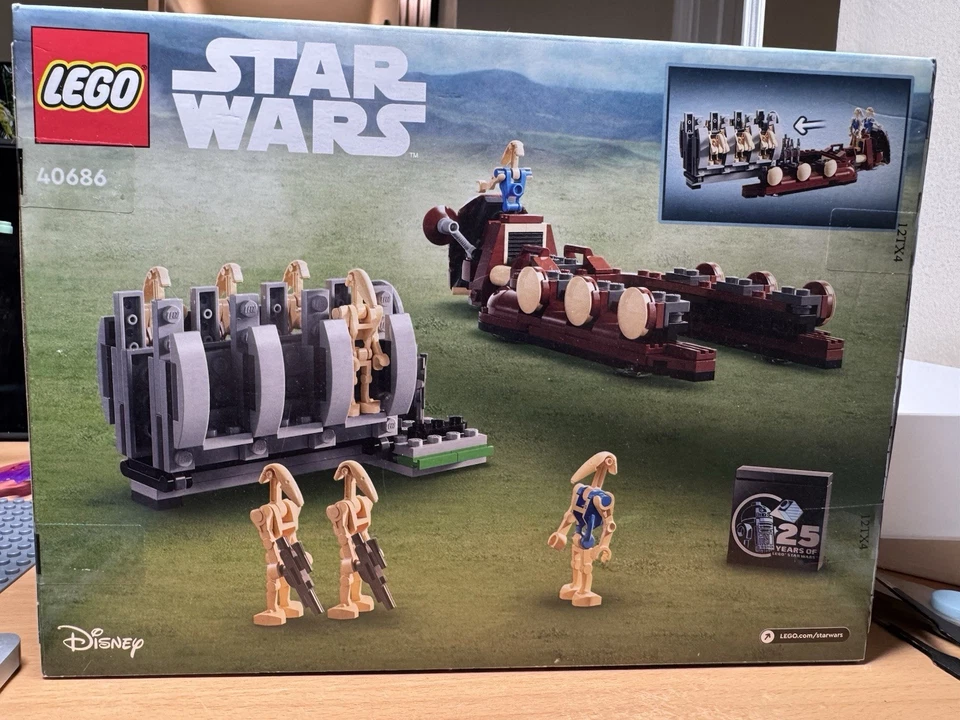 40686 TRADE FEDERATION TROOP CARRIER - Lego Star Wars 4 de Maio 25 Anos Promo - Imagem 1 de 1