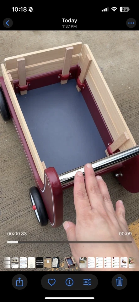 Radio Flyer 612 Classic Walker Wagon Foto 1 de 3