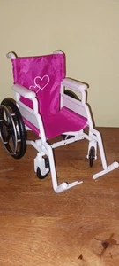 Addo B Friends Rollstuhl passend für unsere Generation und Designafriend für 18 Zoll Puppe - Bild 1 von 4