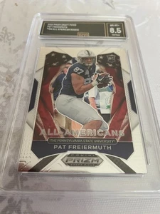 PAT FREIERMUTH STEELERS 2021 PRIZM DRAFT PICKS ALL-AMERICANS RC # 184 GRADO 8,5 - Imagen 1 de 2