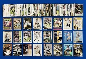 Lote de (113) tarjetas de fútbol americano Drew Brees Saints con paralelos e insertos; sin engaños - Imagen 1 de 5